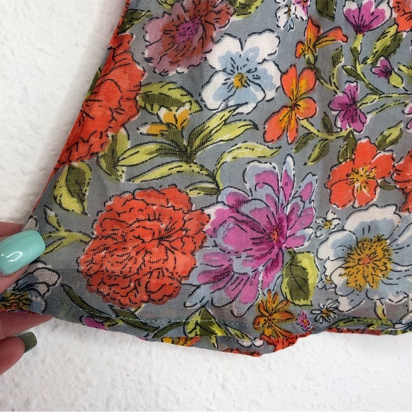 NWT Mimi & Maggie dress Charlotte multi floral w/ bloomers size 12 month - Picture 12 of 12